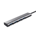 Trust Halyx USB 3.2 Gen 1 (3.1 Gen 1) Type-A 5 Mbit/s Negro, Gris (2)