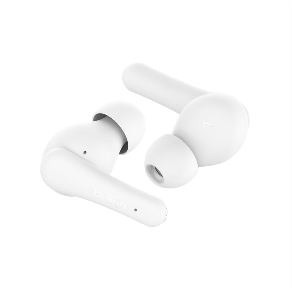 Auriculares inalámbricos con micro - en oreja - Bluetooth - blanco