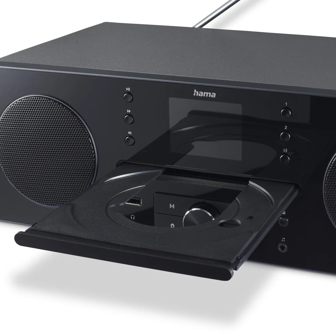 Hama 00054254 radio Personal Digital Negro, Gris (5)