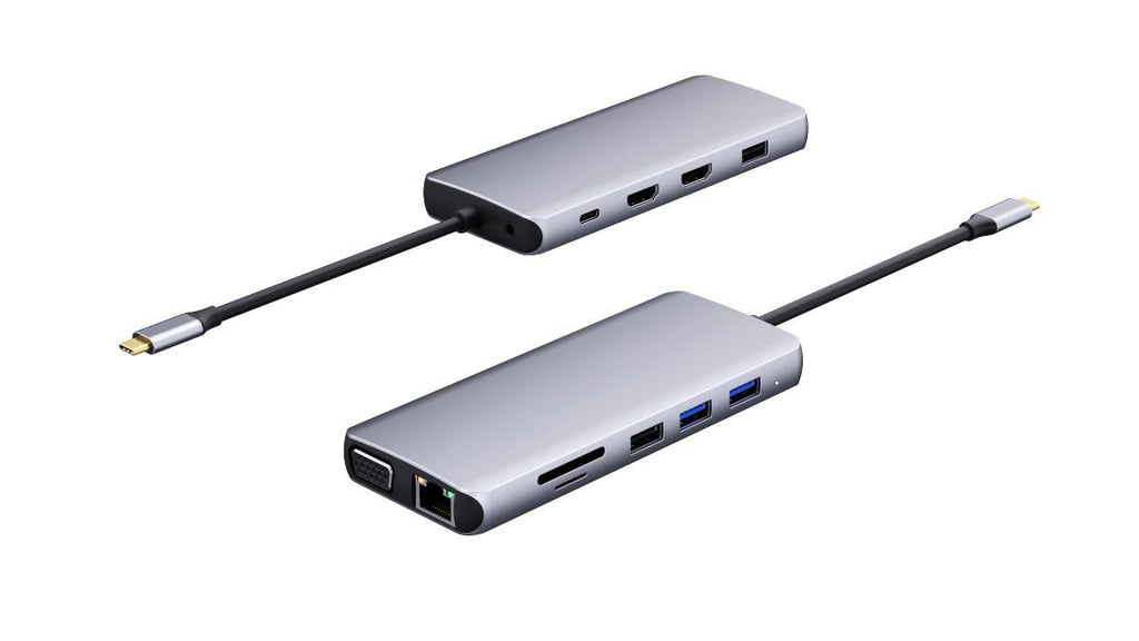 eSTUFF ES623009 hub de interfaz Gris (2)