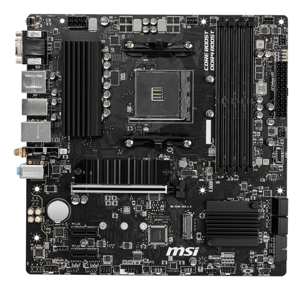 MSI B550M PRO-VDH WIFI placa base AMD B550 Zócalo AM4 micro ATX (3)