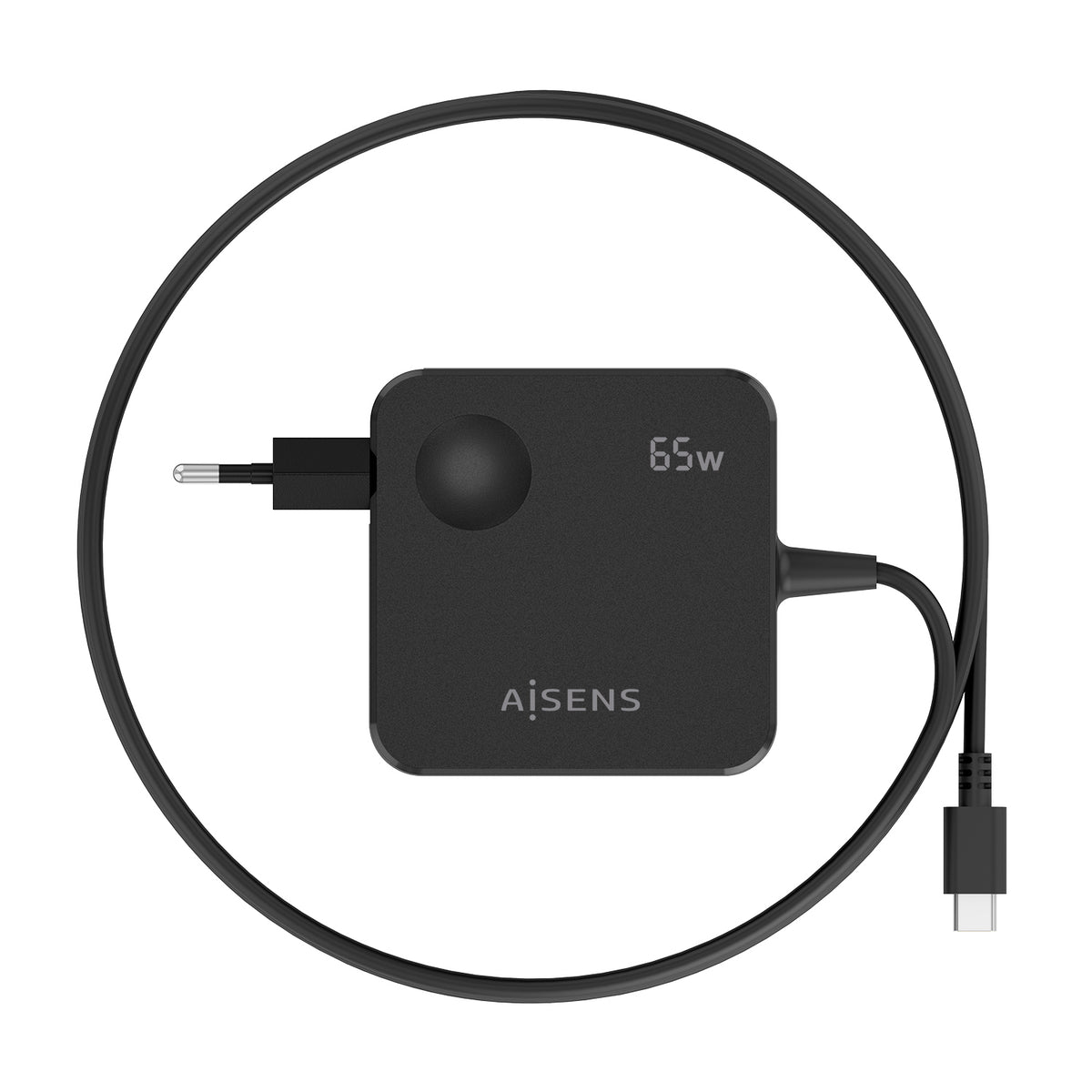 AISENS ASCH-1PD65WL80-BK cargador de dispositivo móvil Smartphone, Teléfono móvil, Tableta, Consola de juegos portátil, Universal, Portátil Corriente alterna Carga rápida Interior (4)