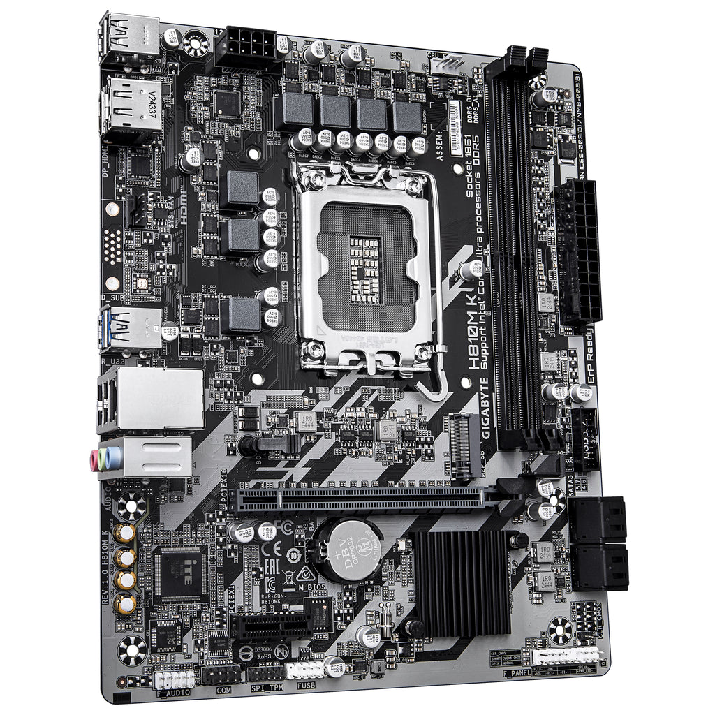 GIGABYTE H810M K placa base Intel H810 LGA 1851 (Socket V1) micro ATX (4)