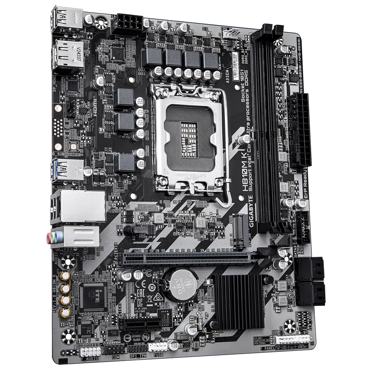 GIGABYTE H810M K placa base Intel H810 LGA 1851 (Socket V1) micro ATX (4)