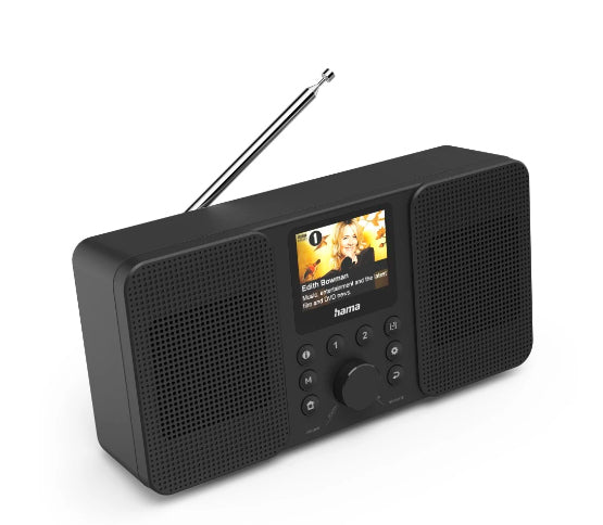 Hama 00054257 radio Personal Digital Negro (2)