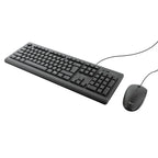 Trust TKM-250 teclado Ratón incluido Universal USB QWERTY Inglés del Reino Unido Negro (2)