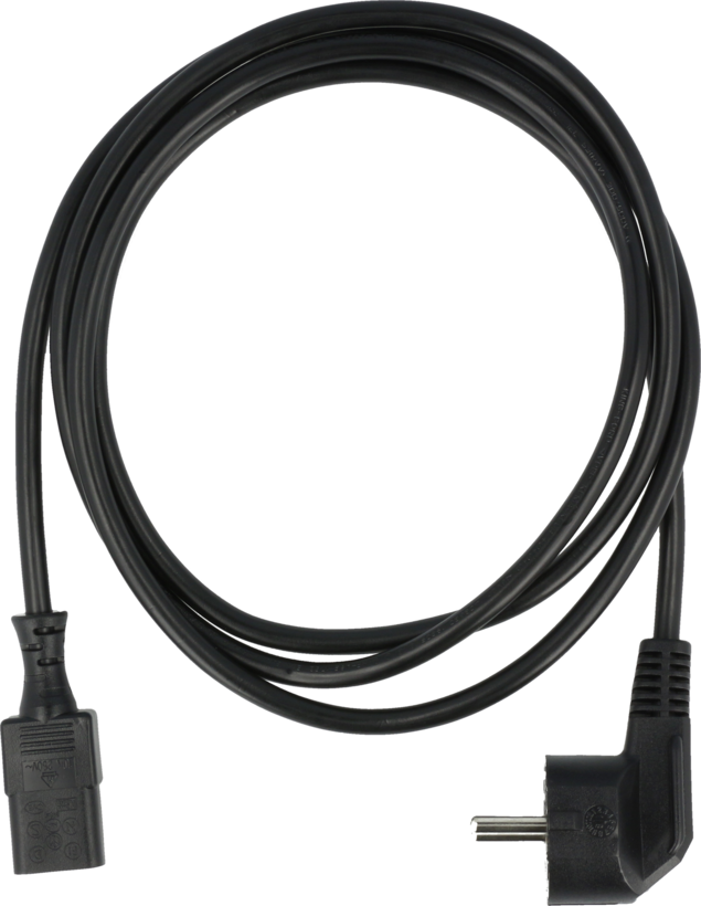 Cable alim. conector m. - C13 5 m negro (2)