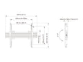 Multibrackets 0624 soporte para TV 190,5 cm (75") Negro (6)