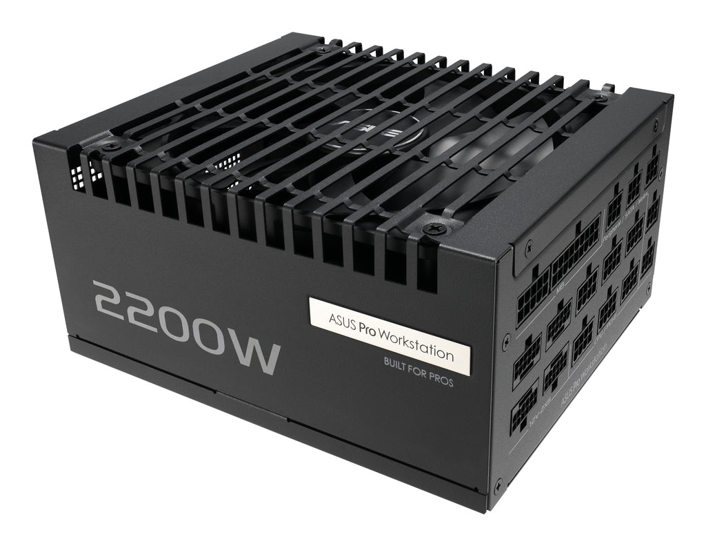 ASUS Pro WS 2200W Platinum unidad de fuente de alimentación 20+4 pin ATX ATX Negro (9)