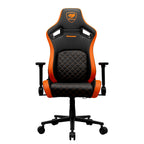 COUGAR CGR-DFL Silla para videojuegos de PC Asiento acolchado tapizado Negro