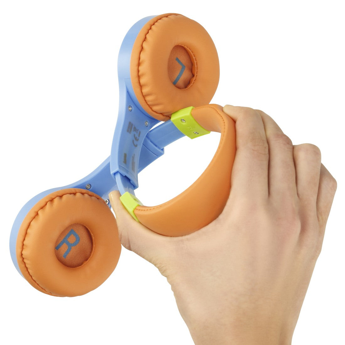 Hama Kids Guard Auriculares Alámbrico Diadema Llamadas/Música Azul, Naranja (2)