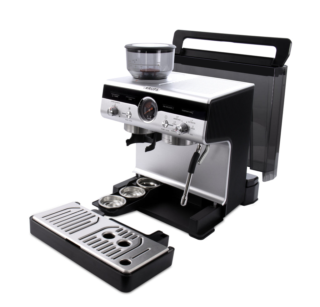 Krups Precision XP801T10 cafetera eléctrica Semi-automática Máquina espresso 3 L