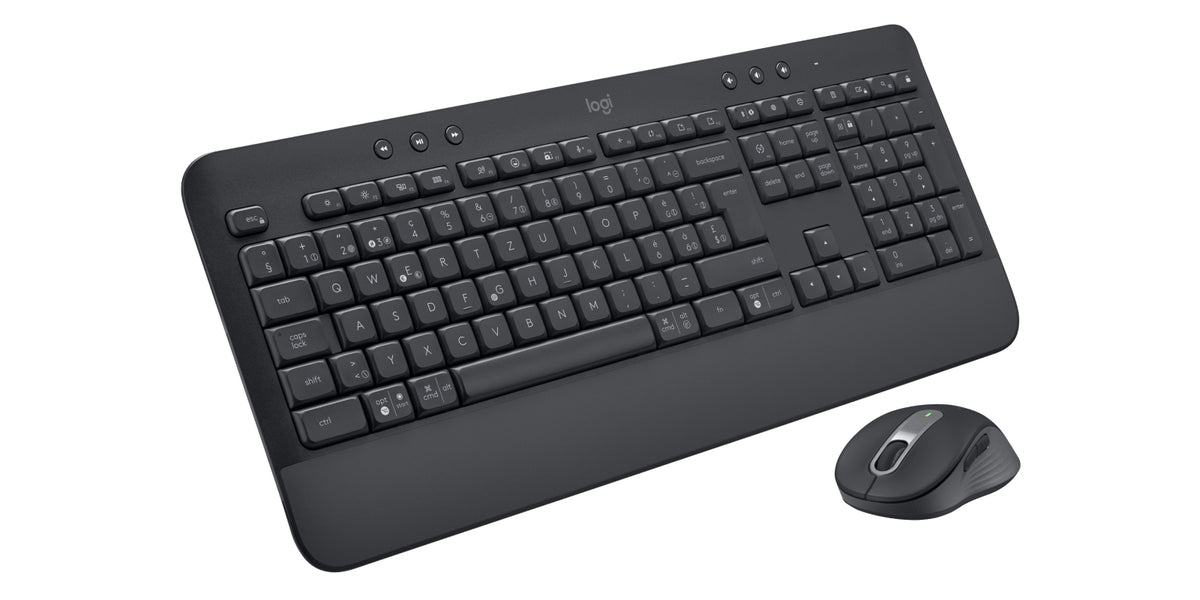 Logitech Signature MK650 Combo for Business teclado Ratón incluido Oficina Bluetooth QWERTZ Suizo Grafito (4)