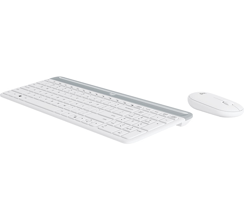 Logitech 920-009201 teclado Ratón incluido Universal RF inalámbrico QWERTY Nórdico Blanco (3)