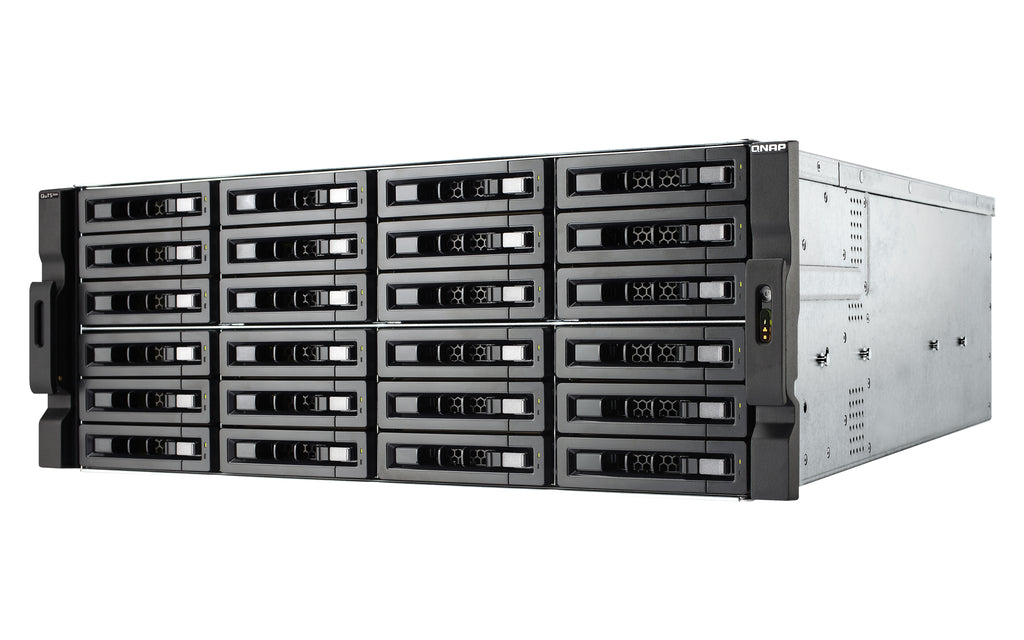 QNAP TS-h2483XU-RP NAS Bastidor (4U) Intel Xeon E E-2236 128 GB DDR4 0 TB QuTS hero Negro (4)