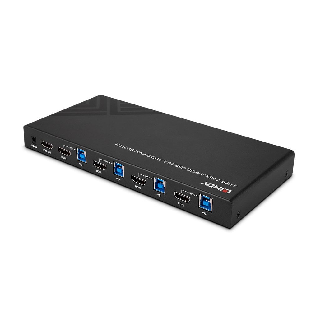 Lindy 39313 interruptor KVM Negro (3)