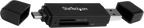 Raspberry Pi Lector de tarjetas de memoria USB 3.0 SDMSDRWU3AC vista 2
