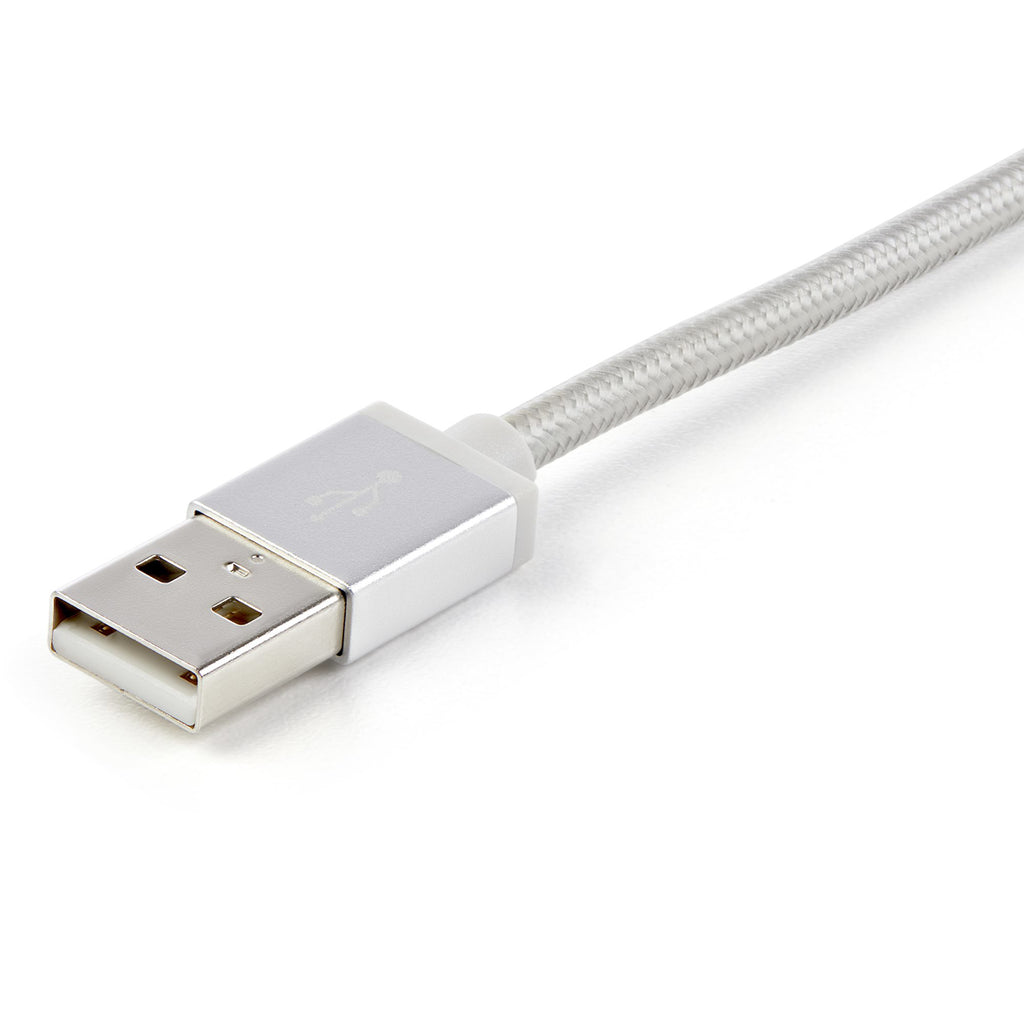 StarTech.com LTCUB1MGR cable USB USB 2.0 Micro-USB B 0,48 Gbit/s Plata (3)