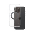 PanzerGlass CARE™ by ® Case Transparent w. Black Kickstand & MagSafe iPhone 16 Pro Max funda para teléfono móvil Negro