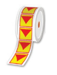 Rollo etiquetas Brother LTZ16042FLOT LOTO precortadas 42,5 x 50 mm (2)