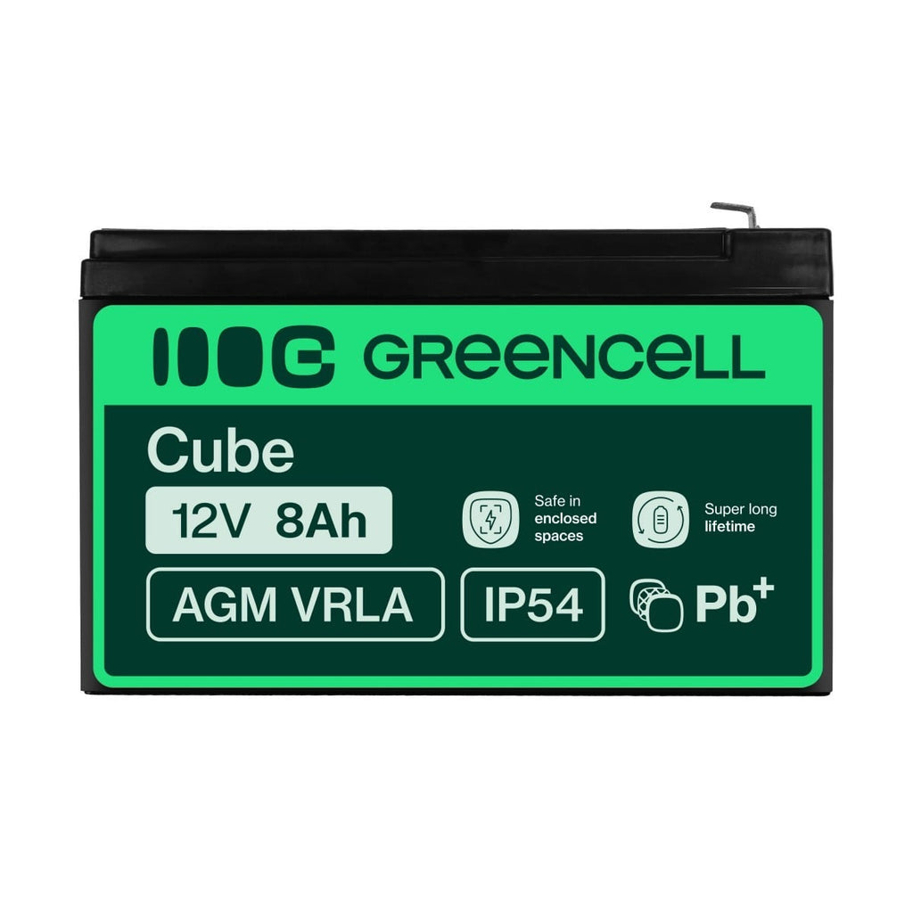 Green Cell AGM Battery 12V 8Ah - Battery - Mignon (AA) (3)