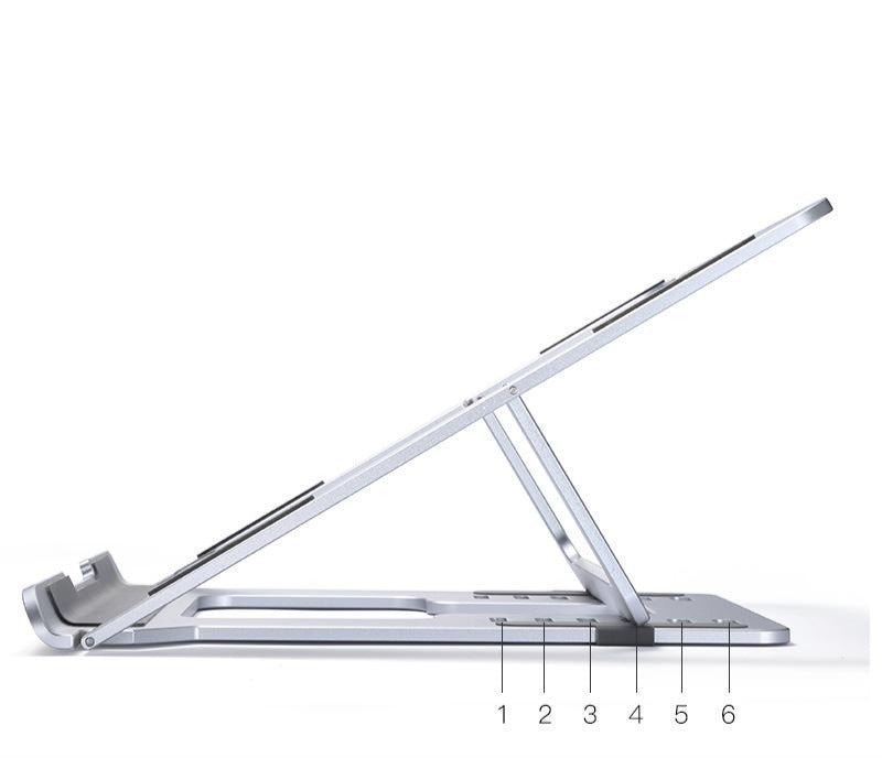 Origin Storage OSLPSTAND soporte para ordenador portátil Plata 39,6 cm (15.6") (3)