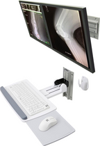 Ergotron 28-514-800 Kit de montaje (2 pivotes guía pared 26" vista 3