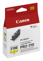 Canon PFI-5100 Y cartucho de tinta 1 pieza(s) Original Amarillo (2)