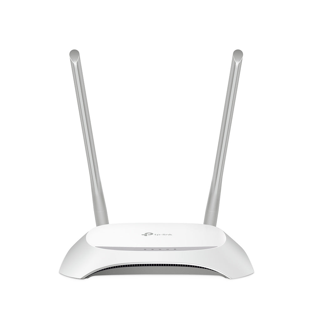 TP-Link TL-WR850N router inalámbrico Ethernet rápido Banda única (2,4 GHz) Gris, Blanco (2)
