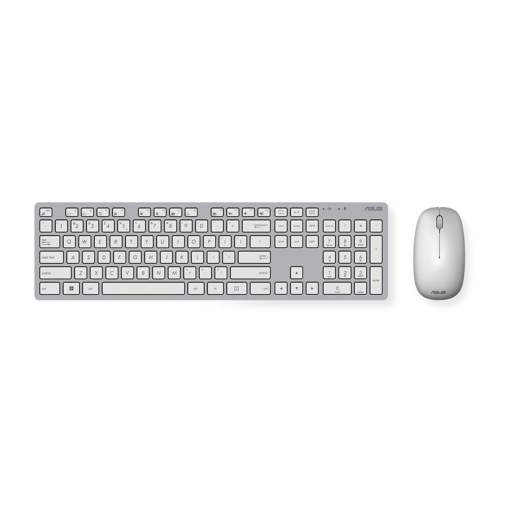 Asustek 90XB0430-BKM0X0 - ASUS W5000, Juego de teclado y ratón, inalámbrico