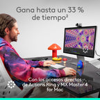 Logitech MX Master 4 for Mac ratón Oficina Mano derecha Laser 8000 DPI (8)