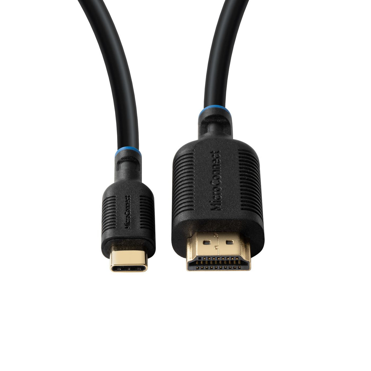 Microconnect MC-USBCHDMI2 adaptador de cable de vídeo 2 m USB Tipo C HDMI Negro (3)
