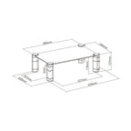 AISENS MR01C-109 soporte para monitor 81,3 cm (32") Escritorio (6)