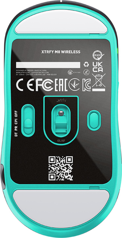 Ratón inalámbrico CHERRY XTRFY M8 (6)