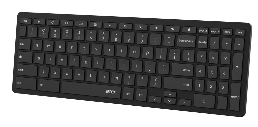 Acer LC.ACC11.001 teclado Ratón incluido RF inalámbrico Alemán Negro (4)