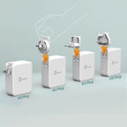 j5create JUP43130F-FN cargador de dispositivo móvil Ordenador portátil, Teléfono móvil, Consola de juegos portátil, Reloj inteligente, Tableta Gris, Blanco Carga rápida Interior (4)