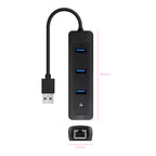 Nanocable 10.16.4604 base para portátil y replicador de puertos Alámbrico USB 3.2 Gen 1 (3.1 Gen 1) Type-A (3)