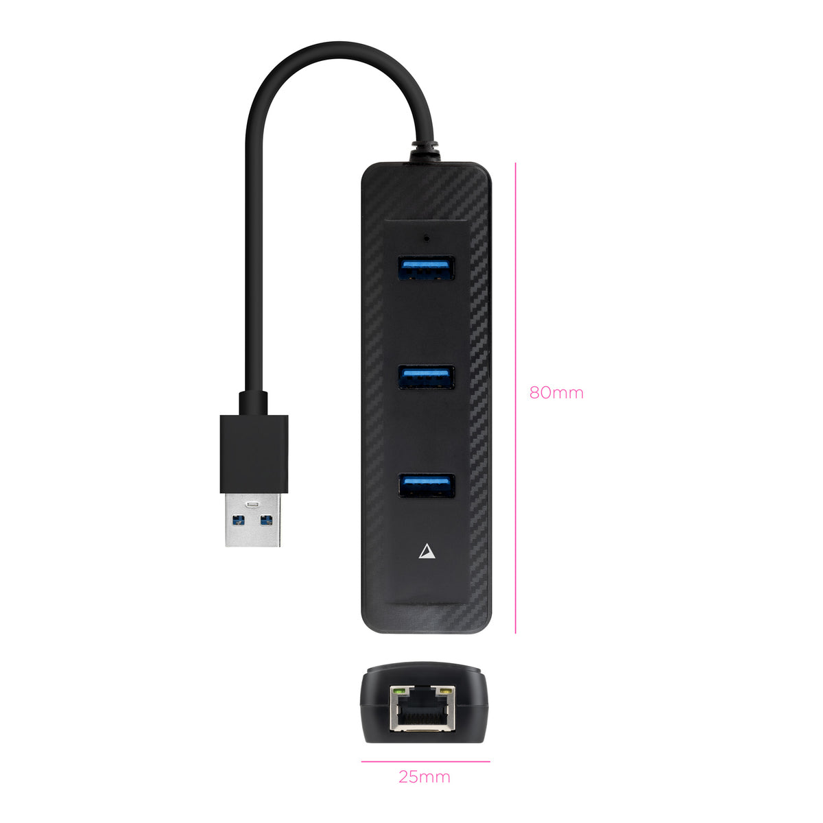 Nanocable 10.16.4604 base para portátil y replicador de puertos Alámbrico USB 3.2 Gen 1 (3.1 Gen 1) Type-A (3)