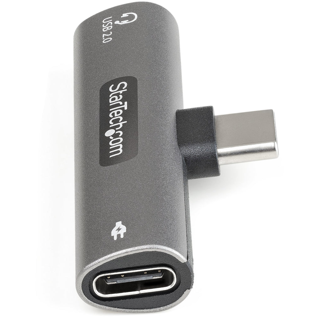 StarTech.com CDP2CAPDM hub de interfaz USB 2.0 Type-C 480 Mbit/s Plata