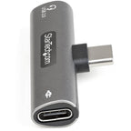 StarTech.com CDP2CAPDM hub de interfaz USB 2.0 Type-C 480 Mbit/s Plata