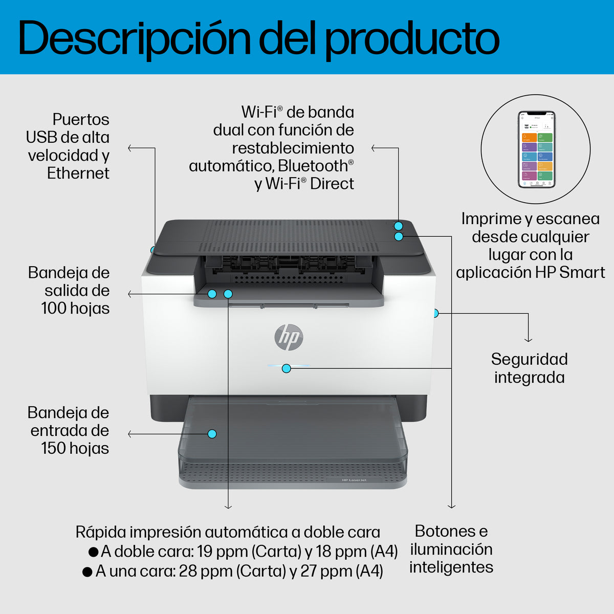 HP LaserJet M207dw Printer 600 x 600 DPI A4 Wifi (4)