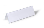 Durable 805219 Placa identificativa no metálica Transparente