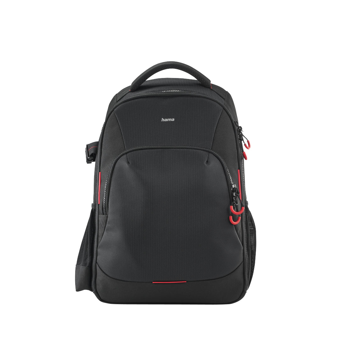 Hama Ohio Mochila Negro, Rojo