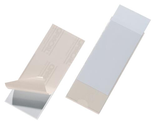 Durable Pocketfix Etiqueta autoadhesiva Rectangular Transparente 10 pieza(s)