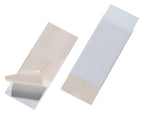 Durable Pocketfix Etiqueta autoadhesiva Rectangular Transparente 10 pieza(s)