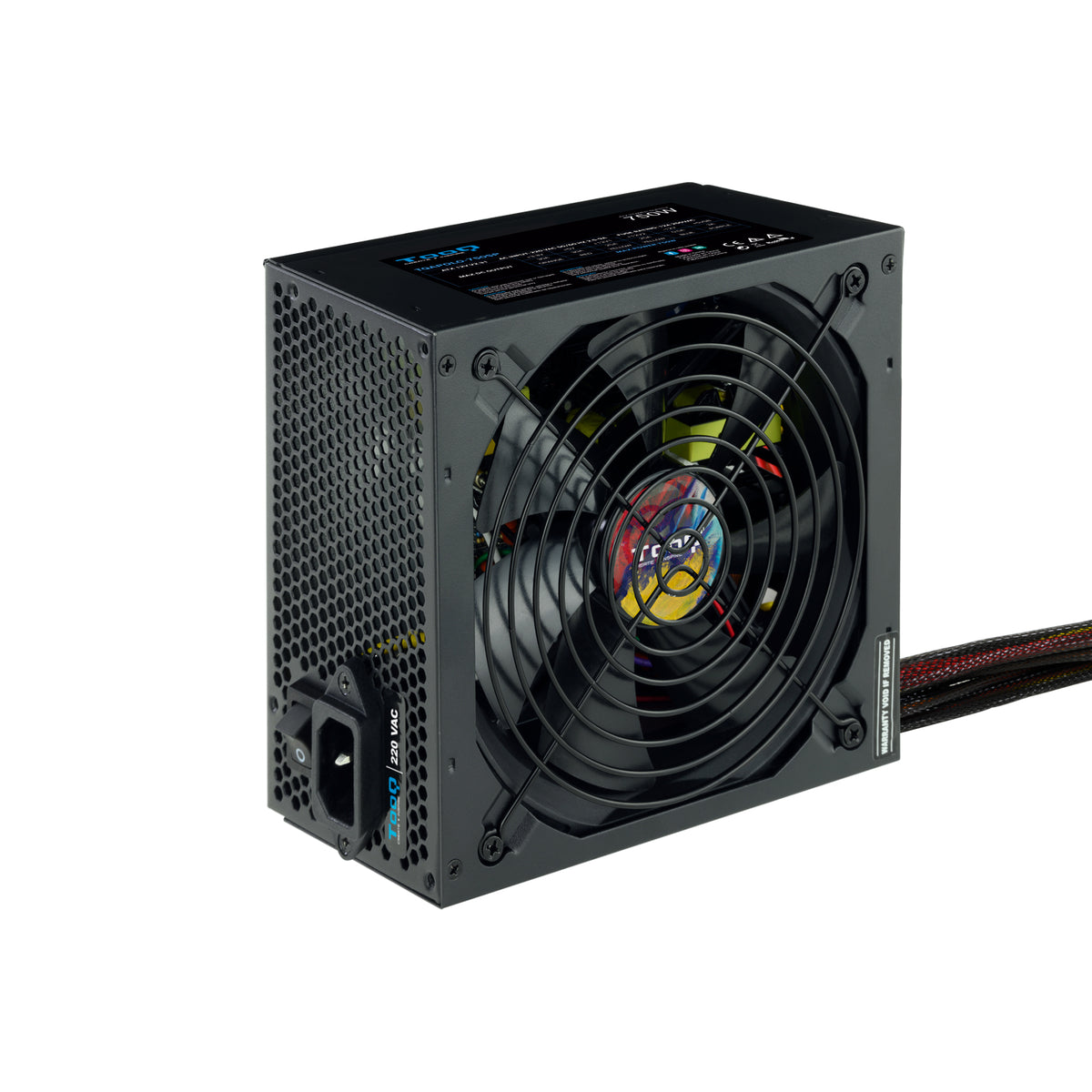 TooQ TQAPOLO-750SP unidad de fuente de alimentación 750 W 20+4 pin ATX ATX Negro (2)