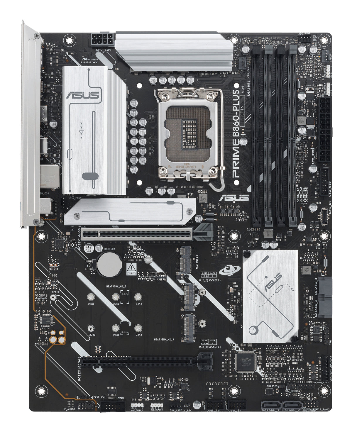 ASUS PRIME B860-PLUS-CSM Intel B860 LGA 1851 (Socket V1) ATX (3)