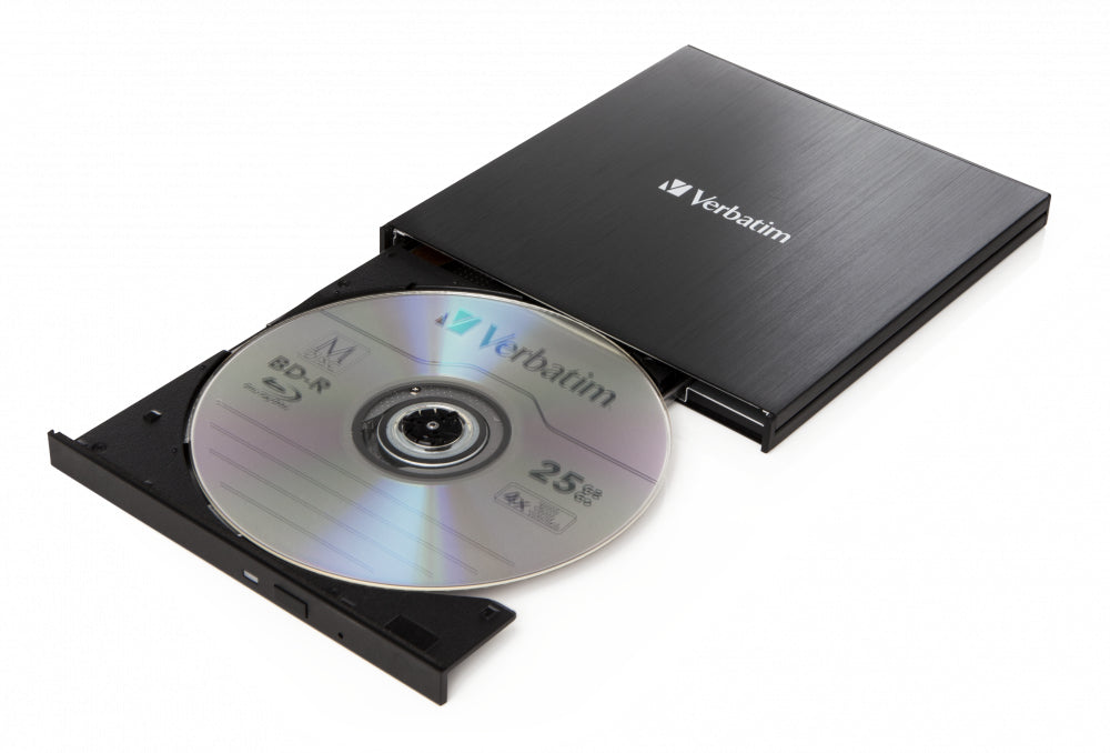 Verbatim 43889 unidad de disco óptico Blu-Ray RW Negro
