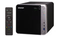 QNAP TS-453BT3 NAS Torre Intel® Celeron® J3455 8 GB DDR3L 0 TB QNAP Turbo System Negro
