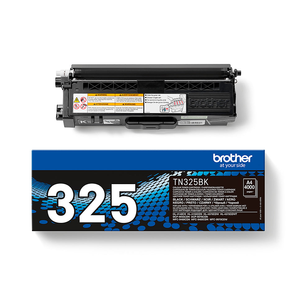 Brother TN-325BK cartucho de tóner 1 pieza(s) Original Negro (3)